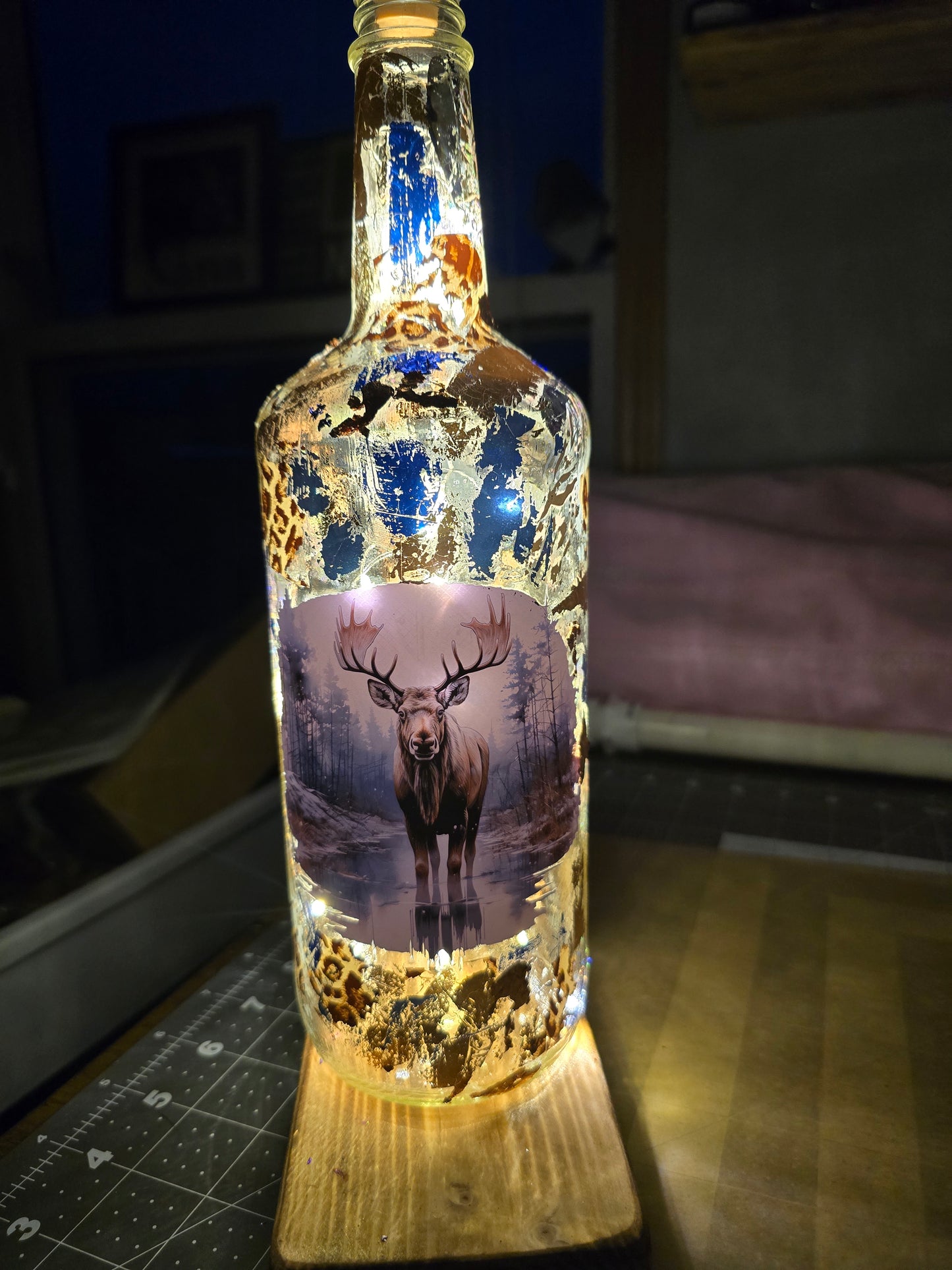 Lighted bottle