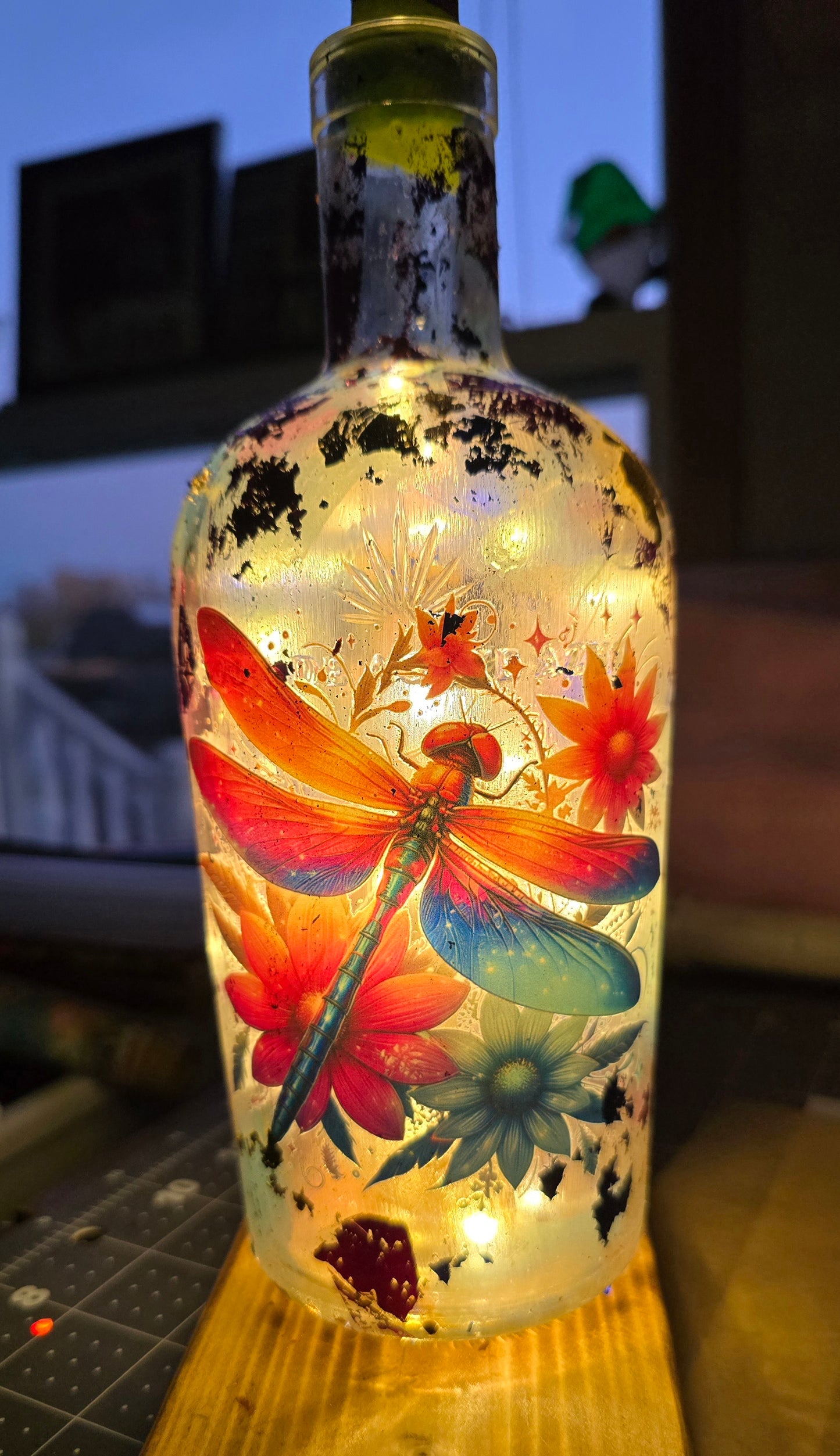 Lighted bottle