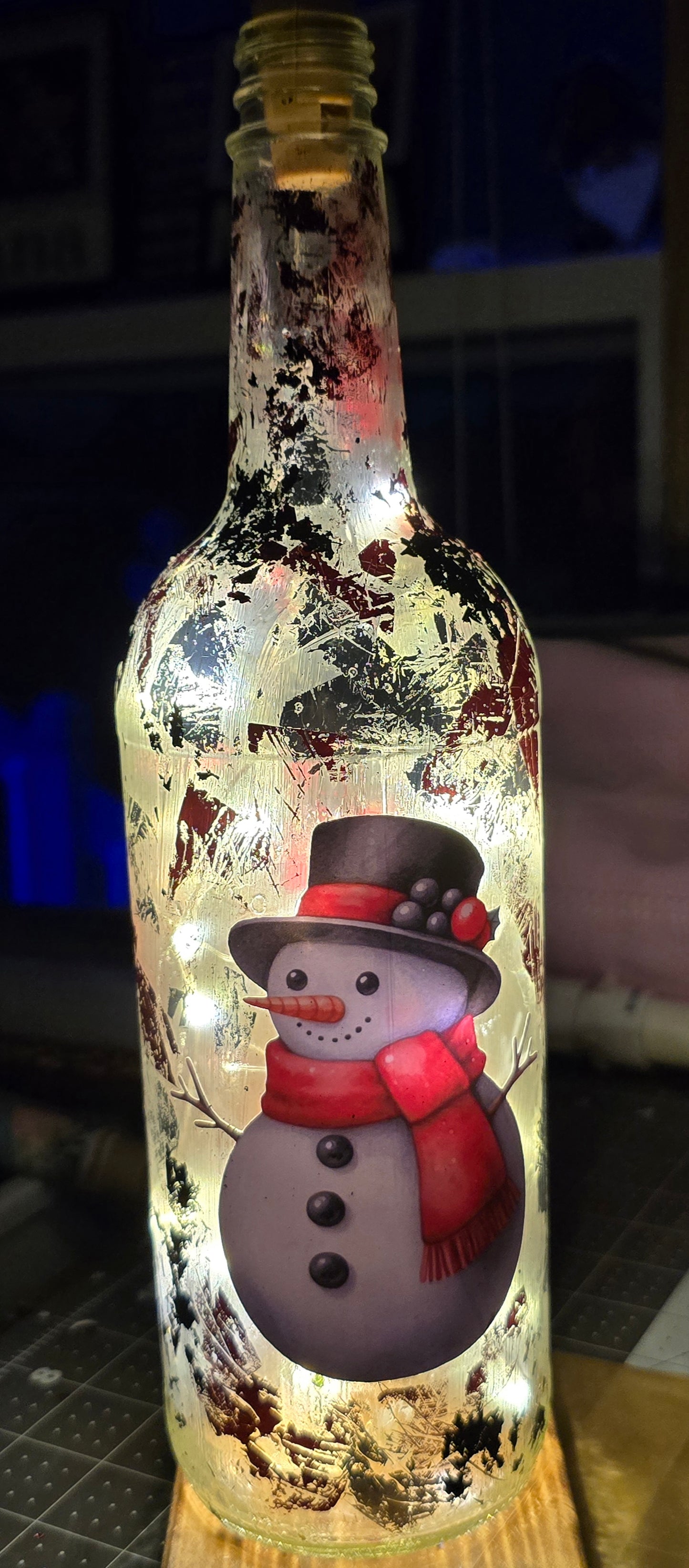 Lighted bottle