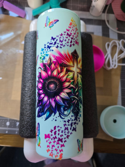 Colored Sunflower