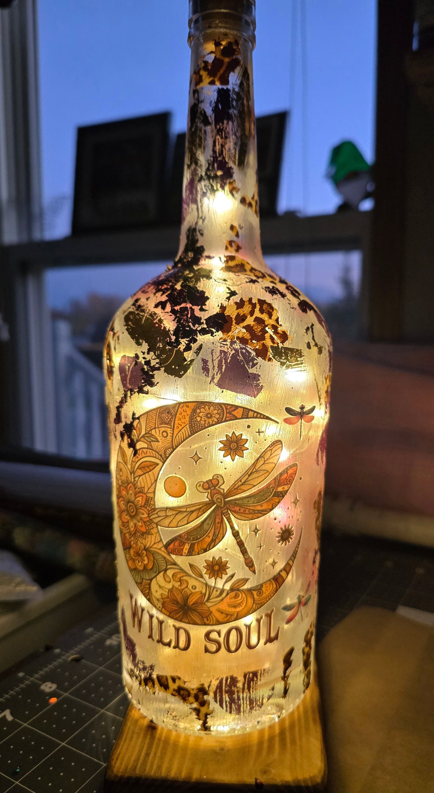 Lighted bottle