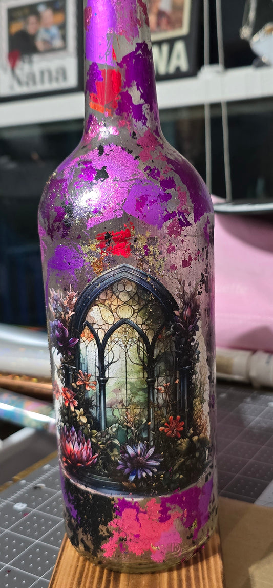 Lighted bottle-Window